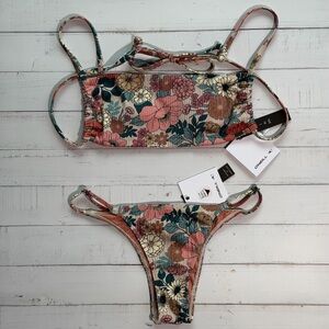 O'Neill Floral Multicolor Bikini Set